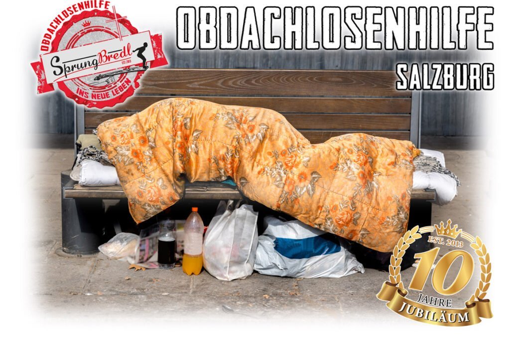 Obdachlosenhilfe Salzburg - Sprungbredl 10 Jahre